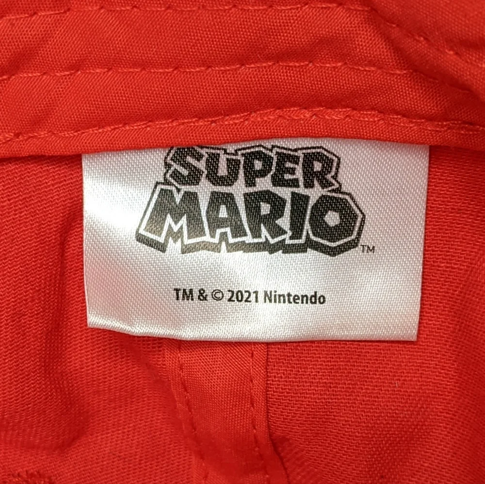 Nintendo Licensed Mario Hat Cap Cosplay - Picture 5 of 5